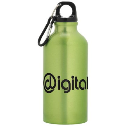 Garrafa de água com mosquetão em alumínio de 400 ml "Oregon"