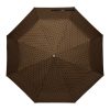 Hugo Boss - Guarda-chuva de bolso Monogramme Camel