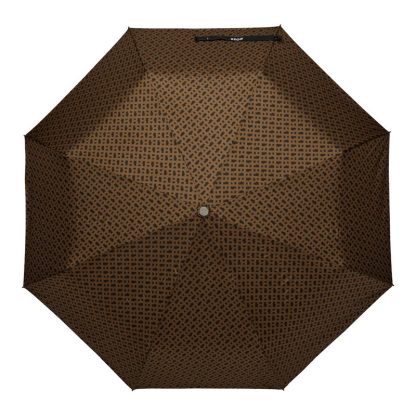 Hugo Boss - Guarda-chuva de bolso Monogramme Camel