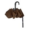 Hugo Boss - Guarda-chuva de bolso Monogramme Camel