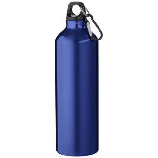 Garrafa de água com mosquetão em alumínio reciclado com certificação RCS de 770 ml "Oregon"