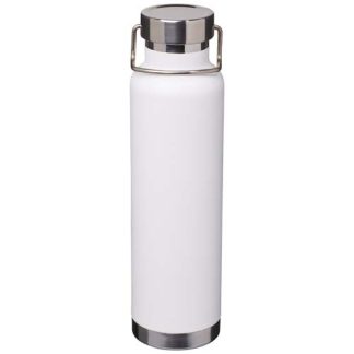 Garrafa de água de aço inoxidável reciclado com isolamento a vácuo de cobre com certificação RCS de 650 ml "Thor"