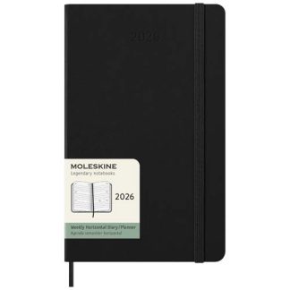 Agenda semanal horizontal de capa dura L para 12 meses "Moleskine"