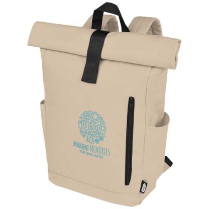 Mochila de topo dobrável de 15,6 pol. GRS de RPET de 18 L "Byron"