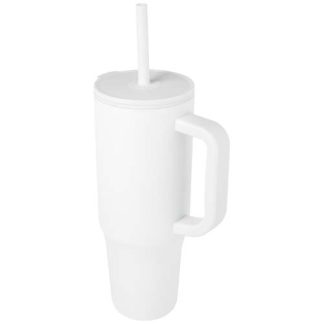 Copo isolado de 900 ml com certificação RCS e palhinha de silicone "Brady"