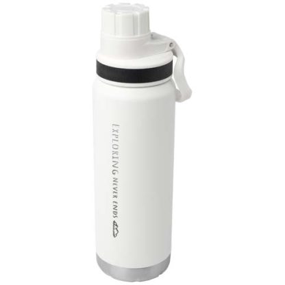 Garrafa de água com isolamento a vácuo de cobre e aço inoxidável reciclado com certificação RCS de 700 ml "Fortis"
