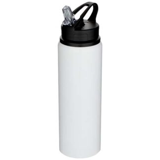 Garrafa de água de aço inoxidável de parede única reciclada RCS de 800 ml "Fitz"