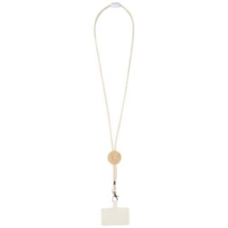 Lanyard para smartphone com detalhes em bambu "Adhab"