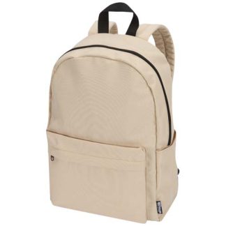 Mochila para portátil de cidade reciclada GRS de 14'' e 16 L "Byron"