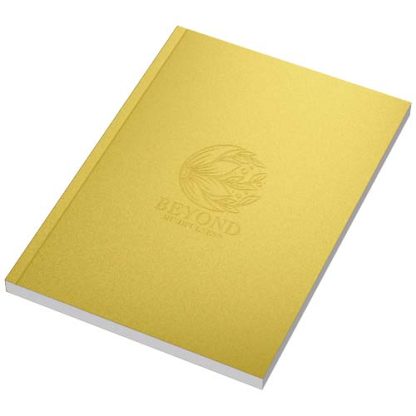 Bloco de notas A5 de capa mole metálica - 100 folhas "Novella Austen"