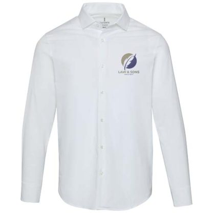 Camisa popelina para homem "Carnelian"