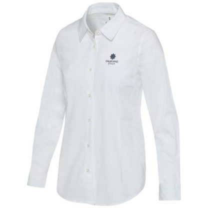 Camisa popelina para mulher "Carnelian"