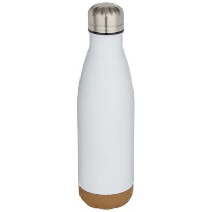 Garrafa de água de aço inoxidável com isolamento a vácuo de parede dupla de 500 ml com detalhes em cortiça "Cove"