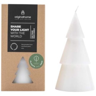 Vela de árvore de Natal de matcha - L "Originalhome"