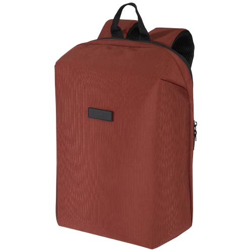Mochila para portátil antirroubo reciclada de 15 polegadas GRS de 10 L "Luma"