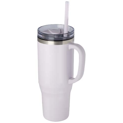 Caneca com palhinha com isolamento térmico certificação RCS de 1200 ml "Melbourne"
