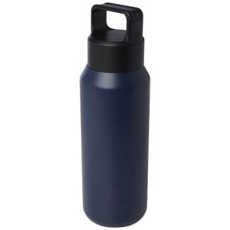 Garrafa de água com isolamento a vácuo de cobre e aço inoxidável reciclado com certificação RCS de 600 ml "Astra" (seguro para bebidas gasificadas)