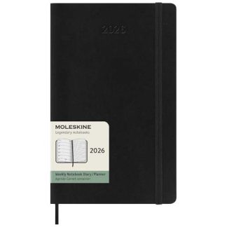 Bloco de notas de capa mole L para 12 meses "Moleskine"