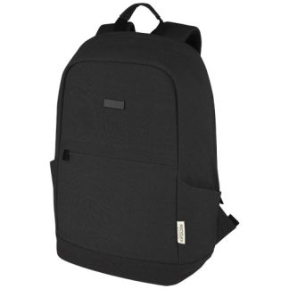 Mochila para portátil antirroubo de lona reciclada de 15,6 pol. GRS de 18L "Joey"