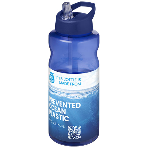 Garrafa desportiva com tampa de bocal de 1 litro "H2O Active® Eco Big Base"