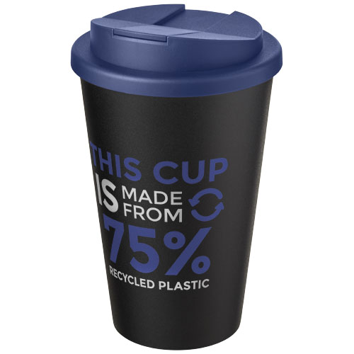 Copo térmico de 350 ml reciclado com tampa à prova de fuga "Americano® Eco"