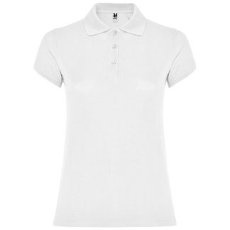 Polo de manga curta para mulher "Star"