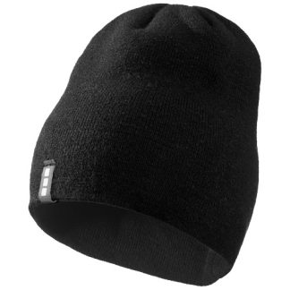 Gorro acrílico com etiqueta contrastada "Level"