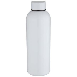 Garrafa de água de aço inoxidável de parede única reciclada RCS de 750 ml de sublimação "Spring"