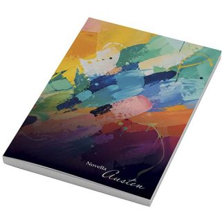 Bloco de notas de capa mole A5 com 100 folhas "Novella Austen"